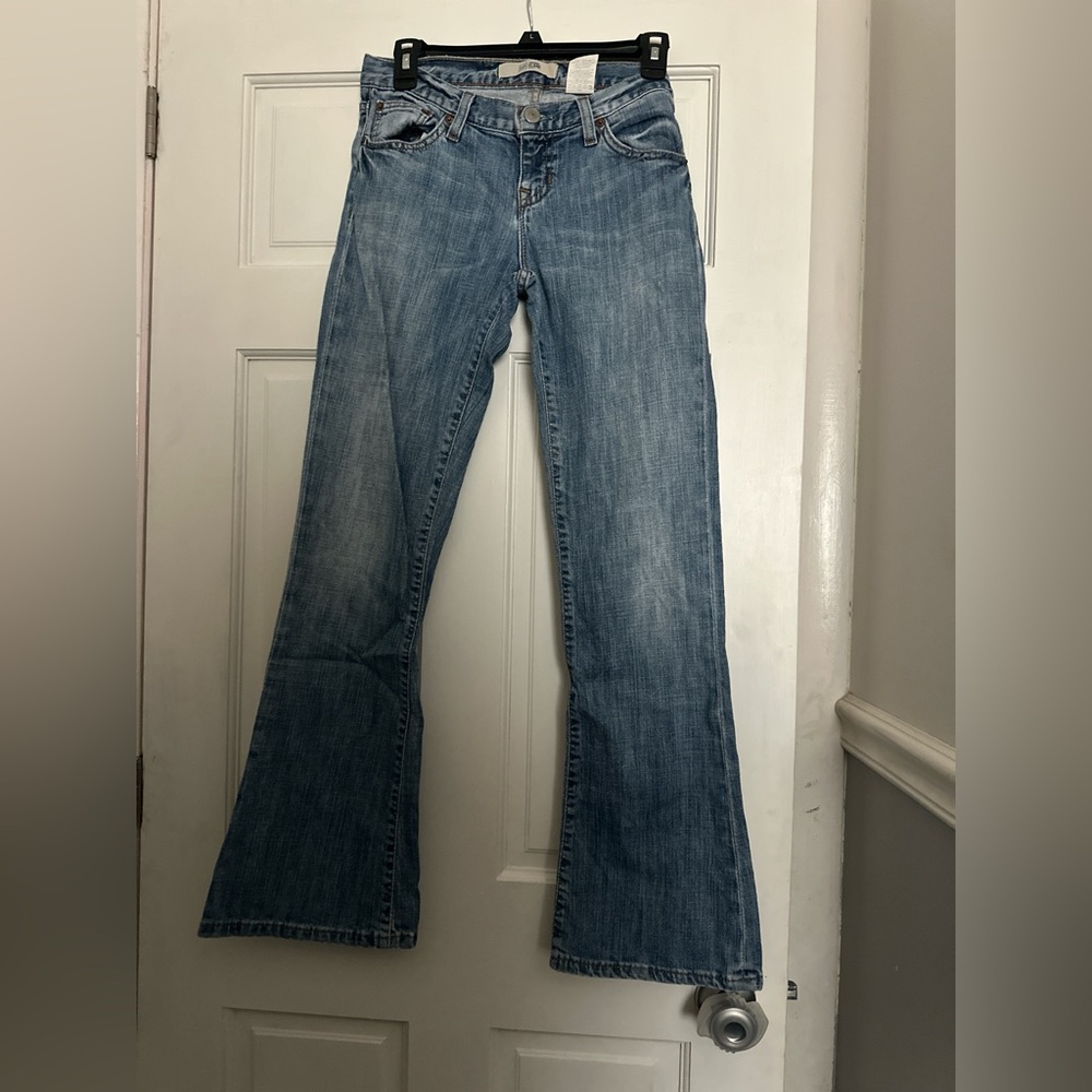GAP Women's Flare Jeans in Classic Blue